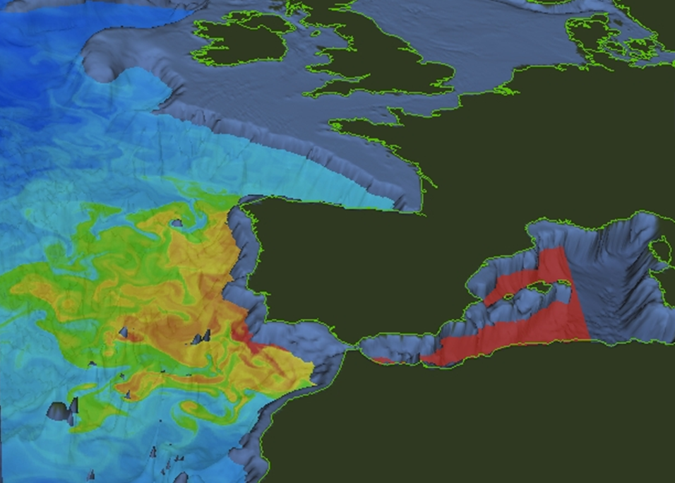 IBI Salinity field at 1000m depth